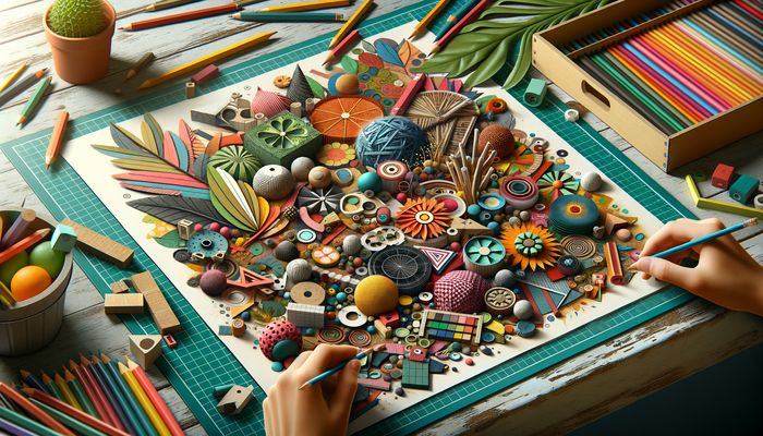 Revival of Magazine Collaging: Crafting Art from Print Media