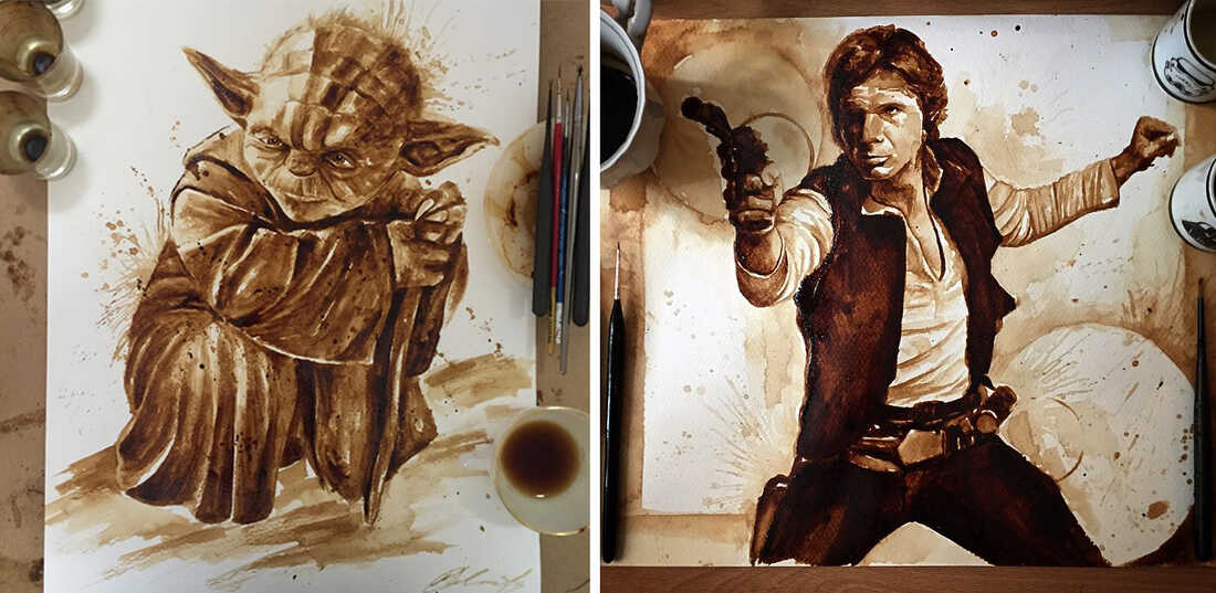 Unusual Art Mediums: From Coffee to Fire and Beyond