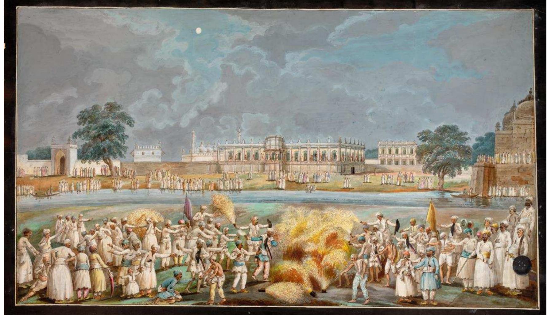The Architecture-Inspired Frescoes of Murshidabad