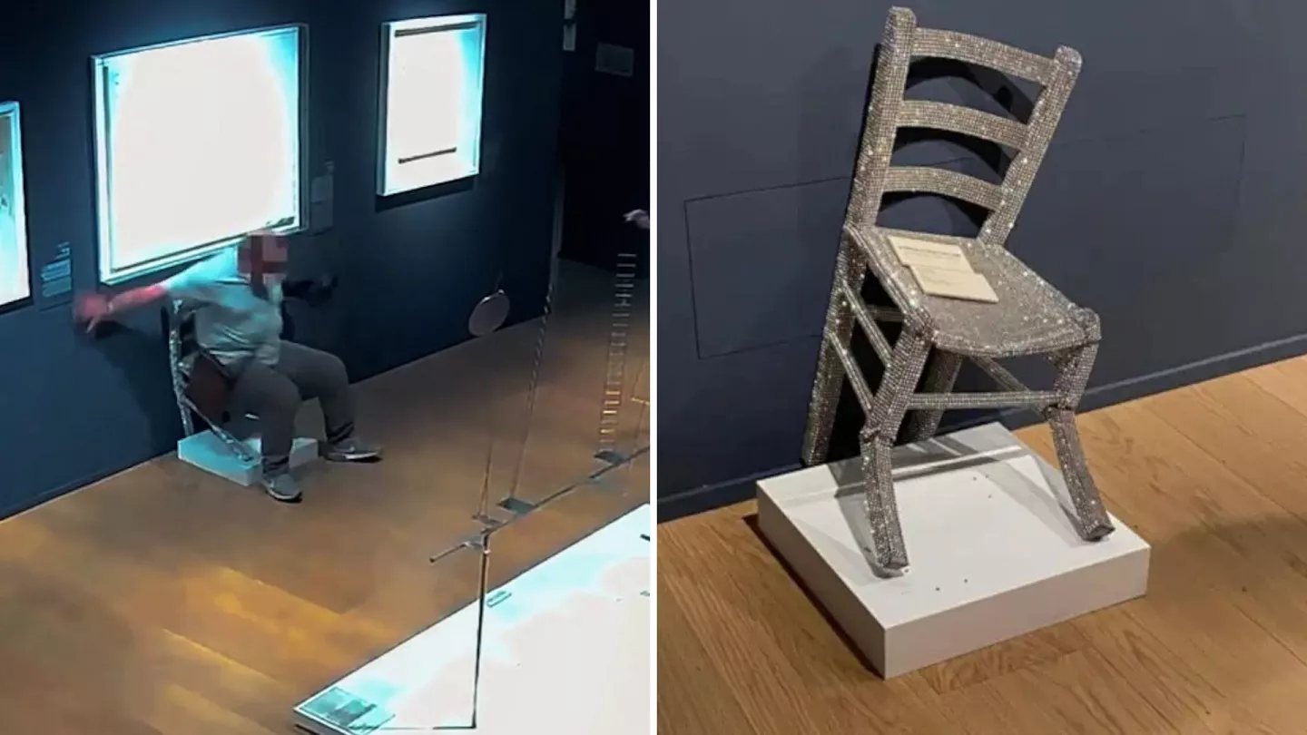 Van Gogh Chair Accident in Verona