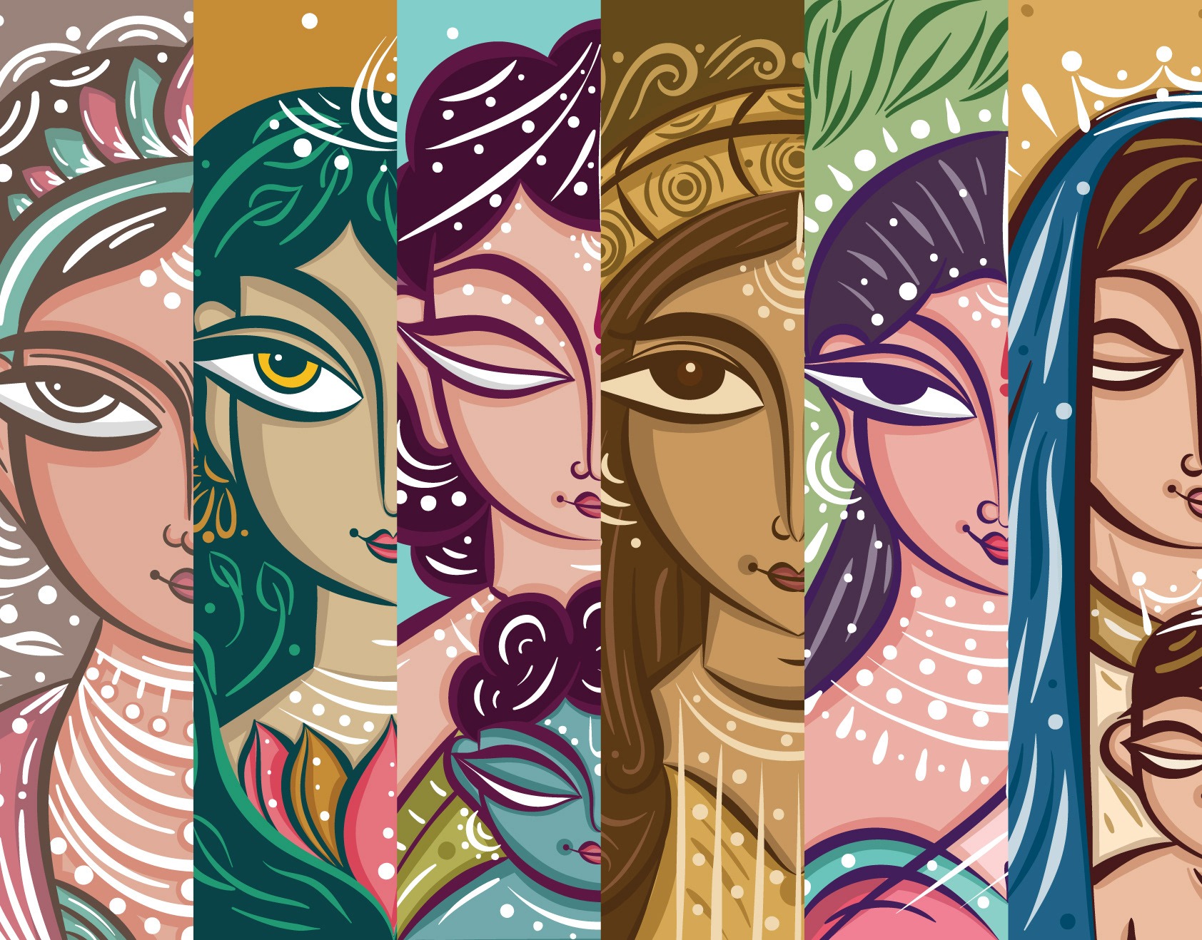 Cultural Revival Through Drawing: Folk Styles Reimagined