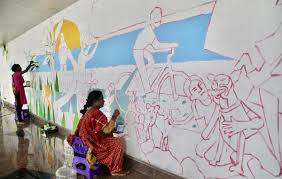 Chennai Metro Murals: Urban Color in Transit Spaces
