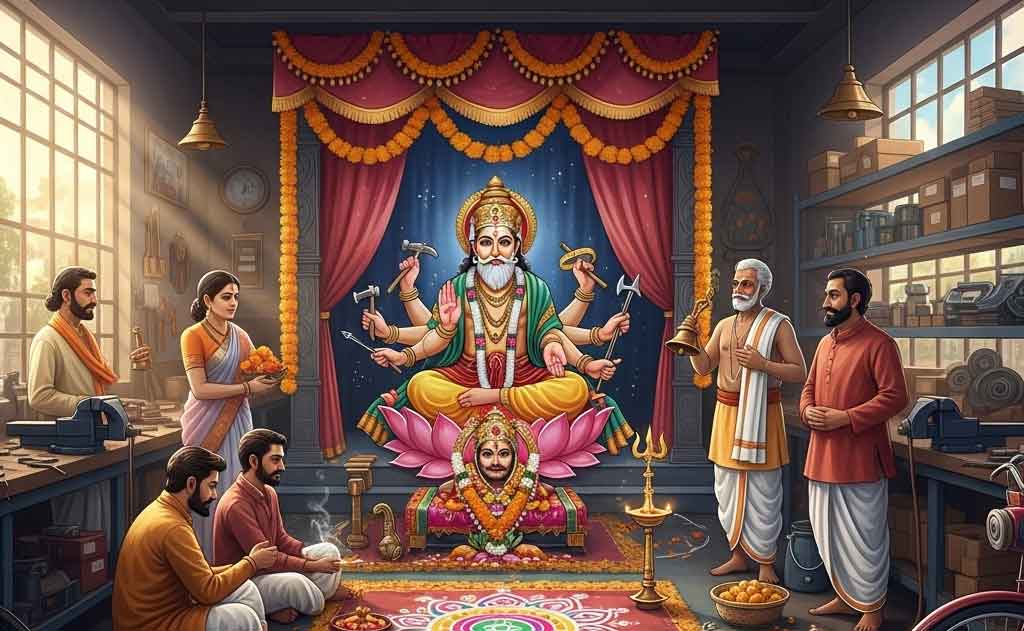 Vishwakarma Puja: Honouring the Divine Architect of the Universe