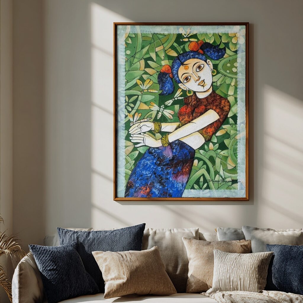 Instagram post from the_indian_art_cottage. This post is in position 1.