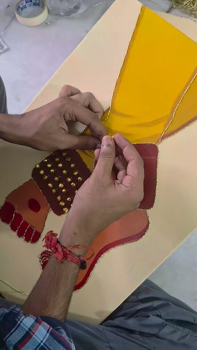 Instagram post from the_indian_art_cottage. This post is in position 0.