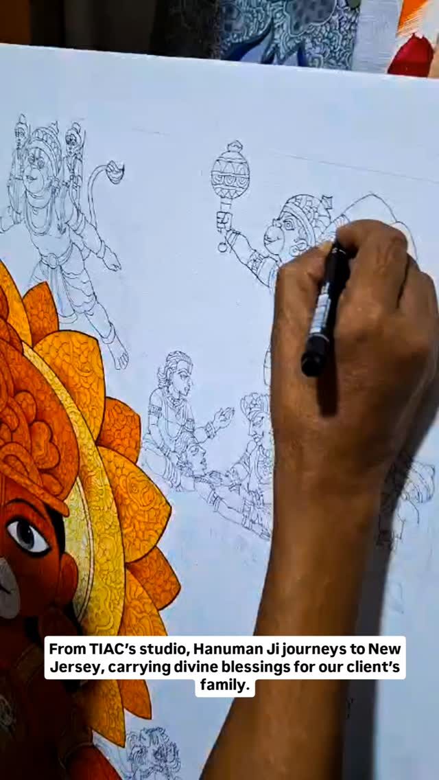 Instagram post from the_indian_art_cottage. This post is in position 9.