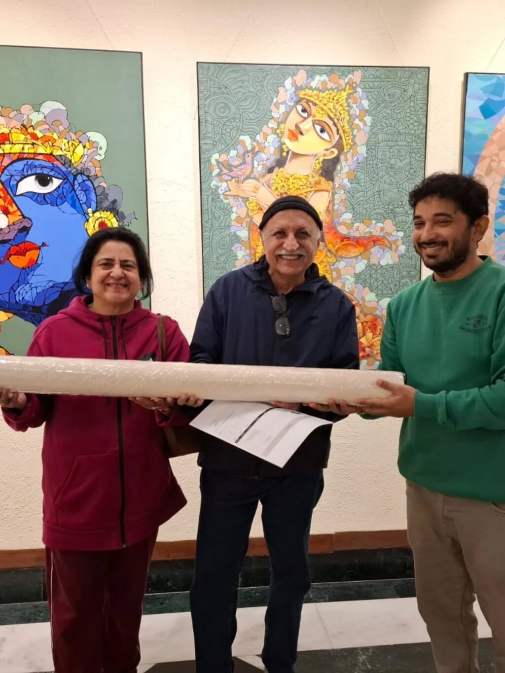 Instagram post from the_indian_art_cottage. This post is in position 8.