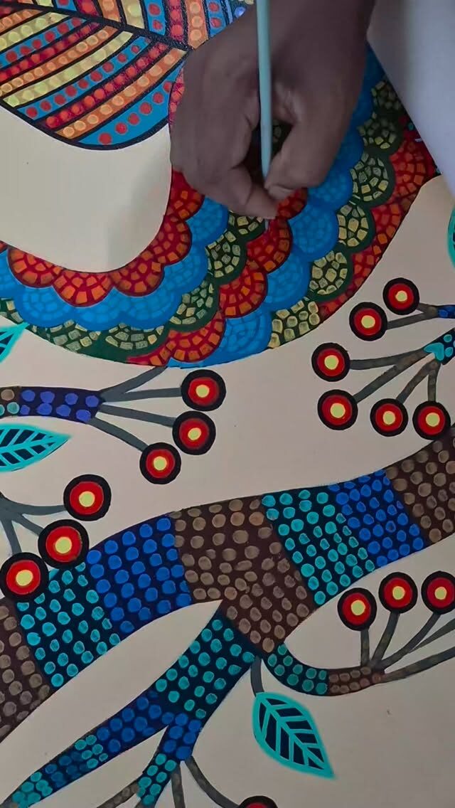 Instagram post from the_indian_art_cottage. This post is in position 0.